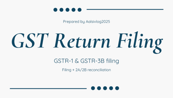Monthly GST Return Filing